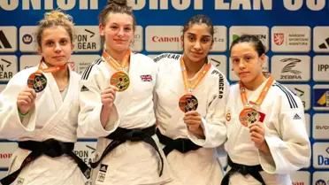 Manisalı judo sporcuları Çekya Gençler Avrupa Kupası'ndan madalyalarla döndü