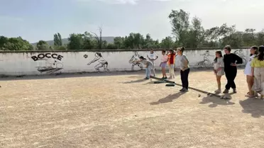Ula'da Yaz Okullarında Bocce Sporu Büyük İlgi Görüyor