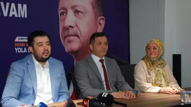 AK Parti Eskişehir Odunpazarı İlçe Teşkilat Başkanı Ümit Sezer Görevini Engin Vural'a Devretti