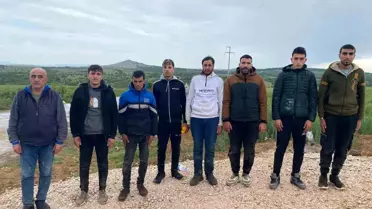 Edirne'den yasa dışı yollarla yurt dışına kaçmaya çalışan 8 düzensiz göçmen yakalandı