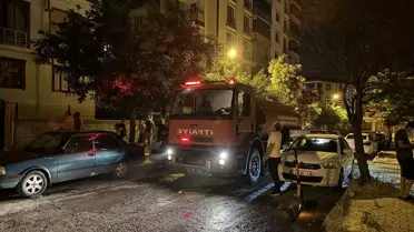 Elazığ'da çıkan yangında dumandan etkilenen kişi hastaneye kaldırıldı