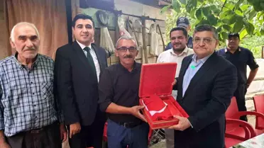 Sinop Valisi Şehit Piyade Er Recep Geçer'in Ailesini Ziyaret Etti