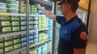 Bafra'da Marketlerde Denetim Yapıldı