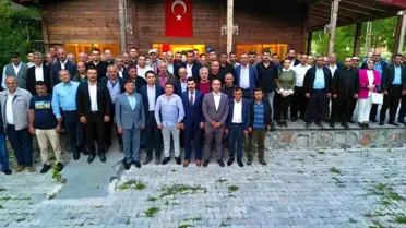 Posof Kaymakamı Emrah Akduman'a Veda Yemeği Düzenlendi