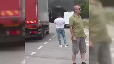 Sinop'ta Tünelde Kaza: 2 Kişi Yaralandı