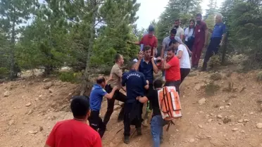 Ermenek'te Uçuruma Yuvarlanan Araçtaki Genç Kadın Hayatını Kaybetti