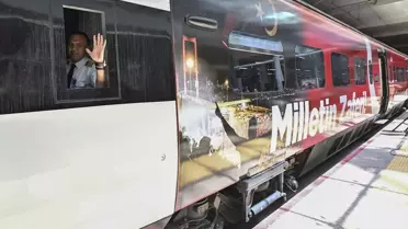 15 Temmuz Demokrasi ve Milli Birlik Treni İlk Seferine Çıktı