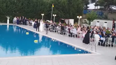 Amasya'nın Gümüşhacıköy Kaymakamı Sinop'ta düğünle evlendi