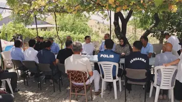 Keban Kaymakamı Büklümlü Köyünü Ziyaret Etti