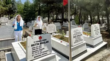 Şehit Metin Arslan'ın Kardeşleri Acılarını Ziyaret Ediyor