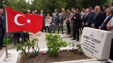 Ulaştırma Bakanı Uraloğlu, Şehit Ahmet Özsoy'u anma törenine katıldı