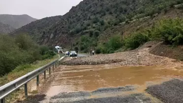 Erzurum'da Sağanak Yağış Sel ve Heyelanlara Neden Oldu