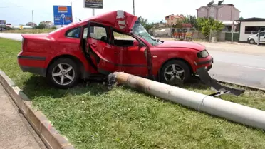 Konya Beyşehir'de Otomobil Kaza Yaptı: 2 Yaralı