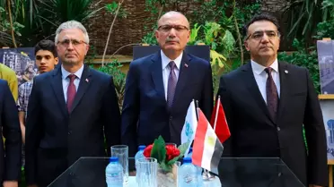 Kahire'de 15 Temmuz Demokrasi ve Milli Birlik Günü anma programı düzenlendi