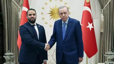 Cumhurbaşkanı Recep Tayyip Erdoğan, beş büyükelçiyi kabul etti