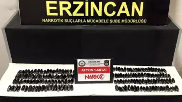 Erzincan'da İran uyruklu 3 kişi uyuşturucu ticaretinden tutuklandı