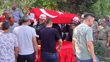 Kıbrıs gazisi Hasan Türker toprağa verildi