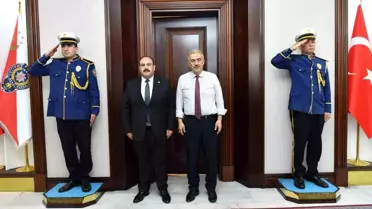 İnönü Belediye Başkanı Serhat Hamamcı, TBMM'de ziyaretlerde bulundu