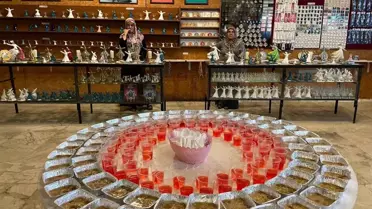 Denizli'ye gelen turistler, aşureye hayran kaldı