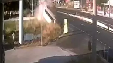 Denizli'de alkol ve dikkatsizlik nedeniyle meydana gelen trafik kazaları görüntülendi