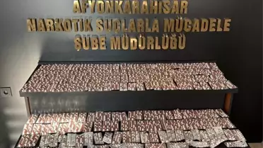 Afyonkarahisar'da Uyuşturucu Operasyonunda 2 Şüpheli Gözaltına Alındı