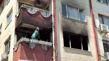 Şişli'de Bir Dairede Yangın Çıktı