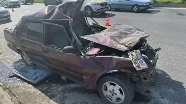 Kahramanmaraş'ta Otomobil ile Biçerdöver Çarpışması: 2 Yaralı