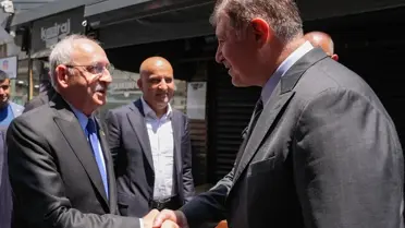 Kılıçdaroğlu, İzmir Büyükşehir Belediye Başkanı Tugay'ı ziyaret etti