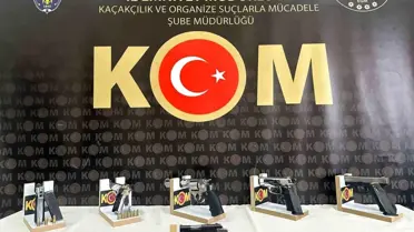 Sivas'ta Kaçak Tabanca Operasyonu: 6 Tabanca Ele Geçirildi