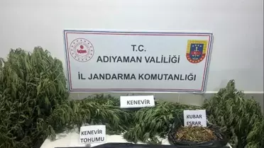 Adıyaman'da Uyuşturucu Operasyonu: 350 Gram Esrar Ele Geçirildi