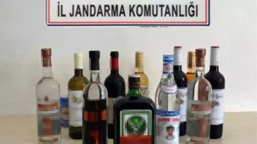 Tekirdağ'da Ruhsatsız Silah ve Kaçak İçki Operasyonu