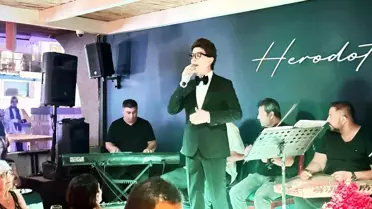 Yılmaz Morgül, Ortakent sahilinde coşturdu