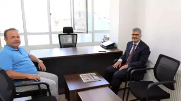 Niğde Valisi Çelik, Basın Bayramı dolayısıyla basın kuruluşlarını ziyaret etti