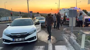 Nevşehir'de Kırmızı Işıkta Geçen Sürücü Kazaya Neden Oldu