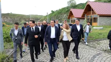 Esenyurt Belediye Başkanı Ardahan'ı ziyaret etti