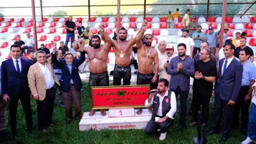 Sinop'ta 57. Dikmen Yağlı Güreşleri ve Sırık Kebabı Festivali Gerçekleşti