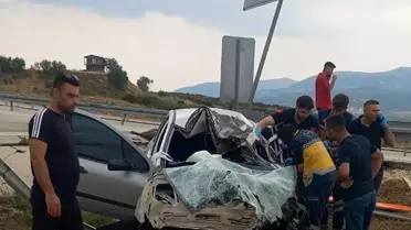 Isparta'da meydana gelen trafik kazasında 2 kişi hayatını kaybetti