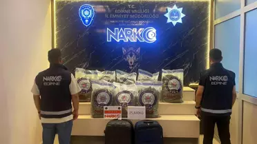 Edirne Kapıkule Sınır Kapısı'nda 25 Kilo Skunk Ele Geçirildi