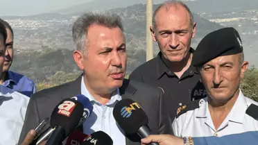 İzmir'deki Yangın Kontrol Altına Alınamadı