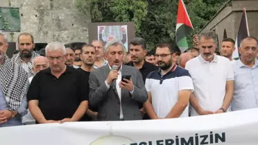 Van, Bitlis ve Muş'ta İsmail Heniyye için gıyabi cenaze namazı kılındı