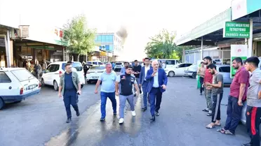 Diyarbakır'da 2. Sanayi Sitesi'ndeki Yangın Söndürüldü