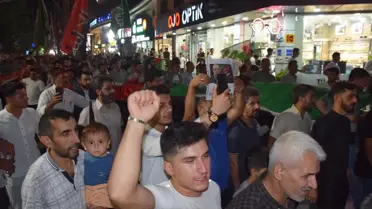 Batman'da Hamas liderine suikast protestosu