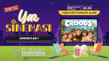 Melikgazi'de Yaz Sinemaları Başlıyor