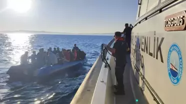 Çanakkale'de 43 düzensiz göçmen yakalandı