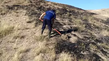 Malatya'da Üç Ayrı Noktada Çıkan Ot Yangınları Kontrol Altına Alındı