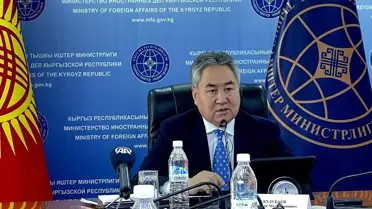 Kırgızistan Dışişleri Bakanı Türk-Kırgız Kalkınma Fonu için görüşmeleri sürdürecek