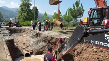 Düzce'de 5 Saatlik Kesintinin Ardından Şebekeye Su Verildi