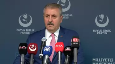 BBP Lideri Mustafa Destici: Kerkük Türk'tür ve Türk Kalacaktır