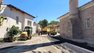 Kayseri Bünyan'da Asfalt Bakım ve Onarım Çalışmaları Devam Ediyor