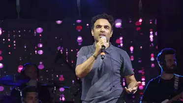 Uğur Aslan Hatay'da konser verdi